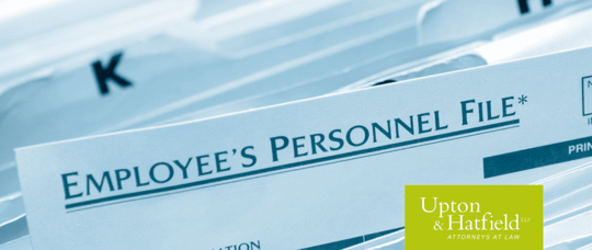 Employee's personnel file