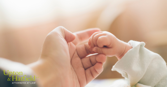 Image of parent and baby