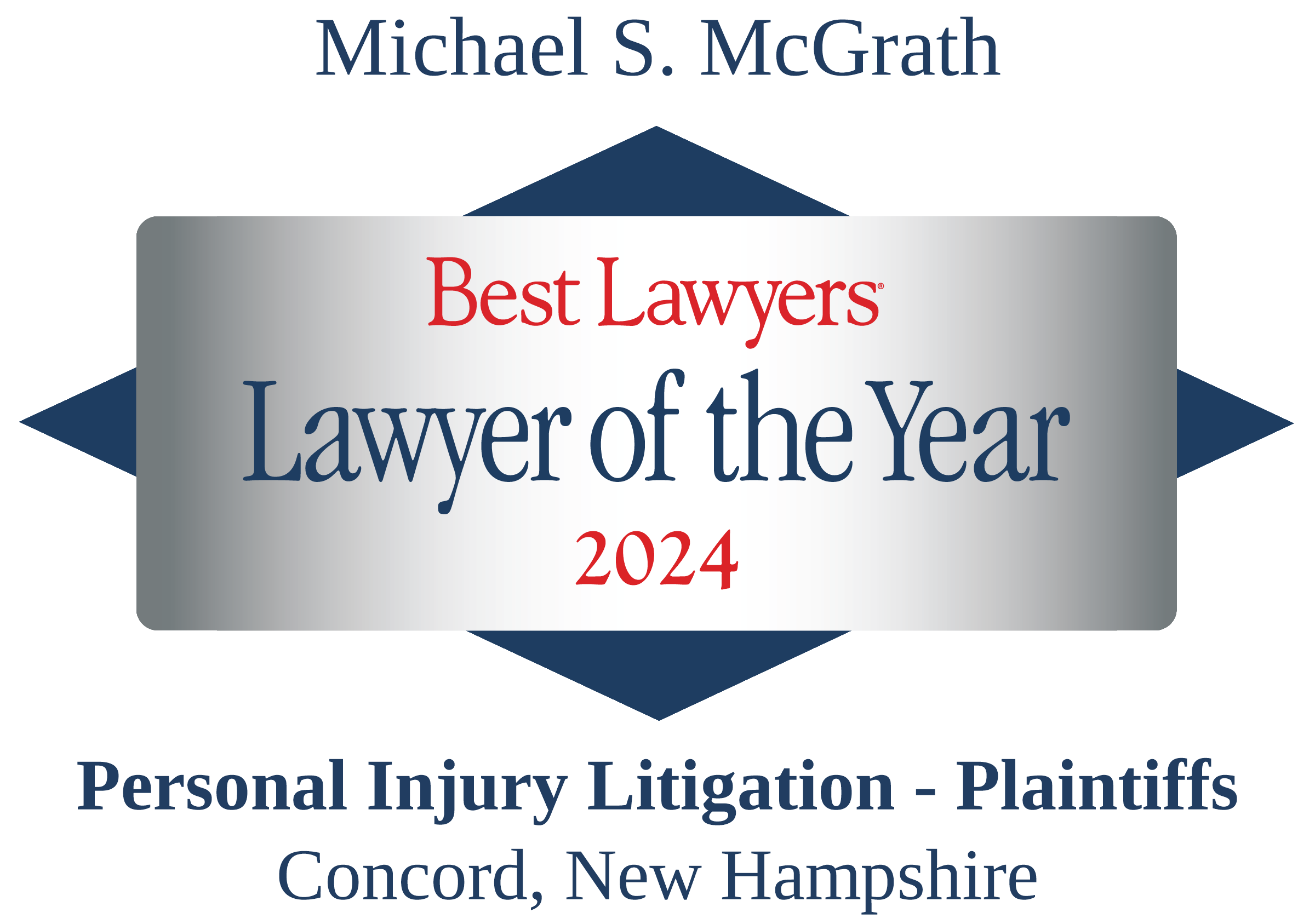 Best Lawyers Lawyer of the Year 2024 - Michael McGrath
