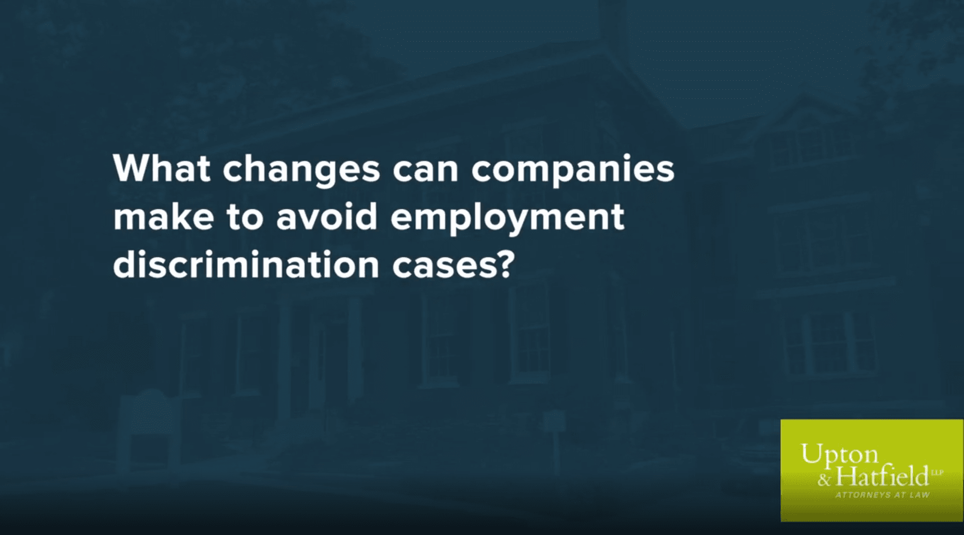 avoid employment discrimination cases