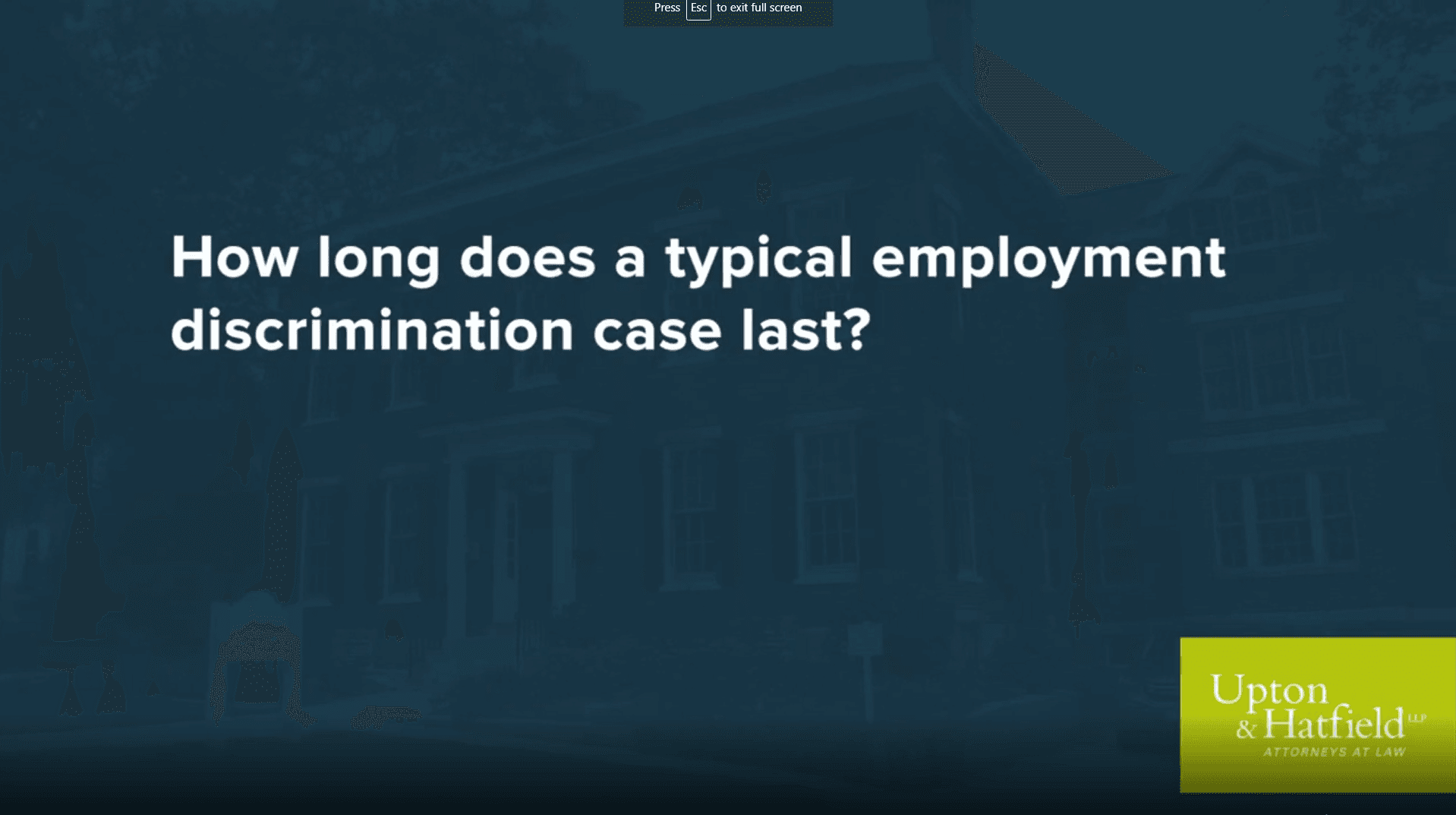 employment discrimination